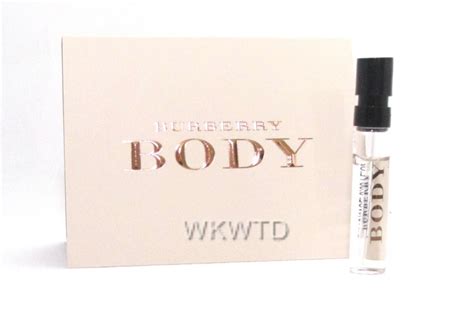 eau de parfum body burberry|free burberry body perfume samples.